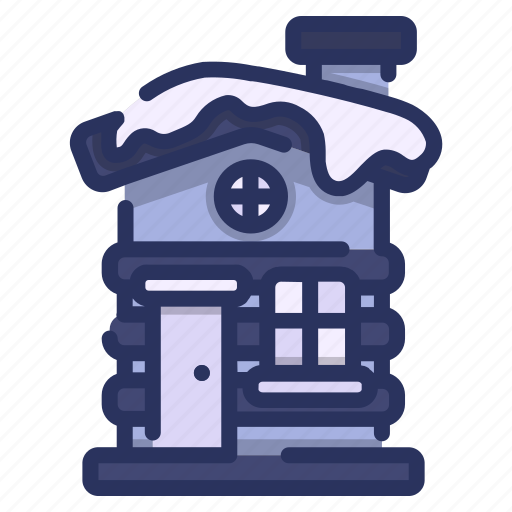 Winter house, winter, holiday, snowboard icon - Download on Iconfinder