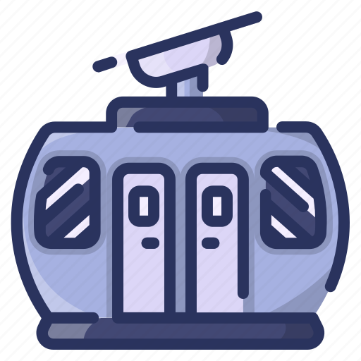 Cable car, winter, holiday, snowboard icon - Download on Iconfinder