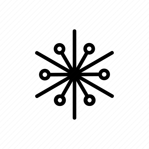 Snowflake, crystal, ice, snow, white, christmas, flake icon - Download on Iconfinder