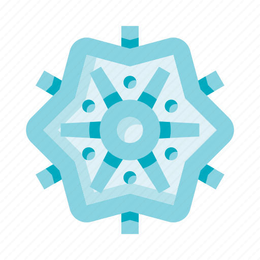 Snowflakes, snow, snowfall, winter, f icon - Download on Iconfinder