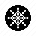 snowflake, festive, christmas, shape