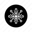 snowflake, geometric, ornament