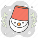 snowman, decoration, winter, snow, man, christmas, avatar