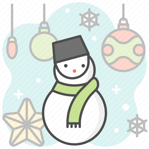 Snowman, detailed, christmas, decoration, celebration, present, snowflake icon - Download on Iconfinder