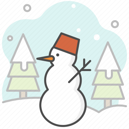 Snowman, winter, holiday, snow, celebration, cold, snowflake icon - Download on Iconfinder