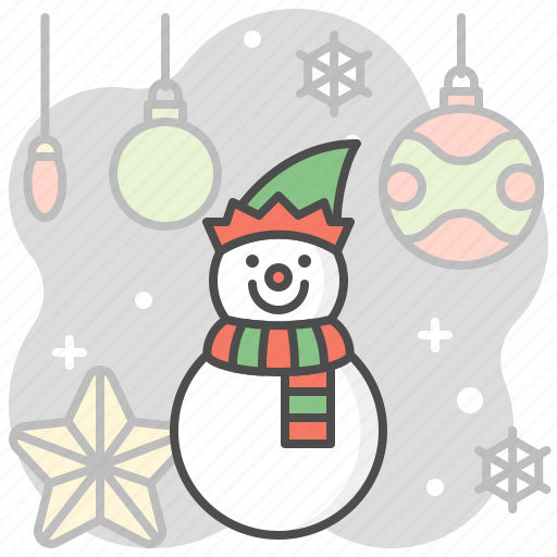 Snowman, christmas, decoration, celebration, snowflake, xmas, holiday icon - Download on Iconfinder