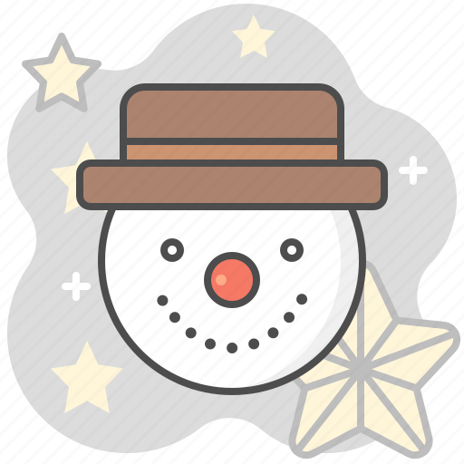 Snowman, detailed, christmas, decoration, holiday, star, winter icon - Download on Iconfinder
