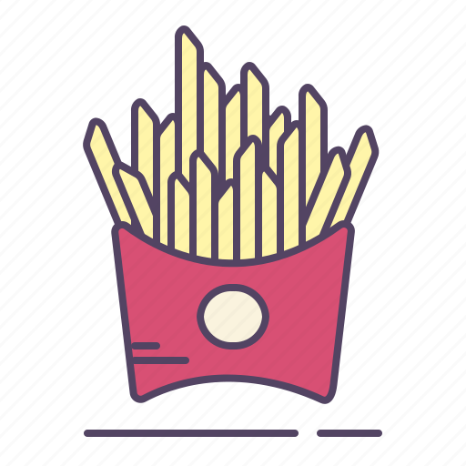 Chips, french, fries, potato icon - Download on Iconfinder