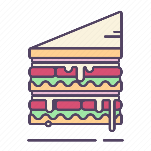 Ham, mayonnaise, sandwish icon - Download on Iconfinder