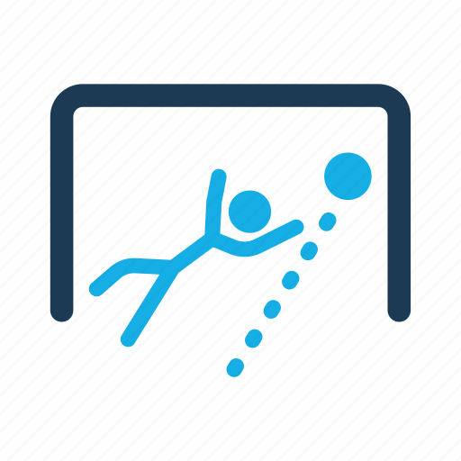 Soccer, football player, goal icon - Download on Iconfinder
