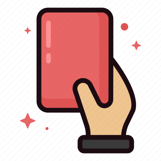 Red-card, referee, card, penalty, foul, sport, soccer icon - Download on Iconfinder
