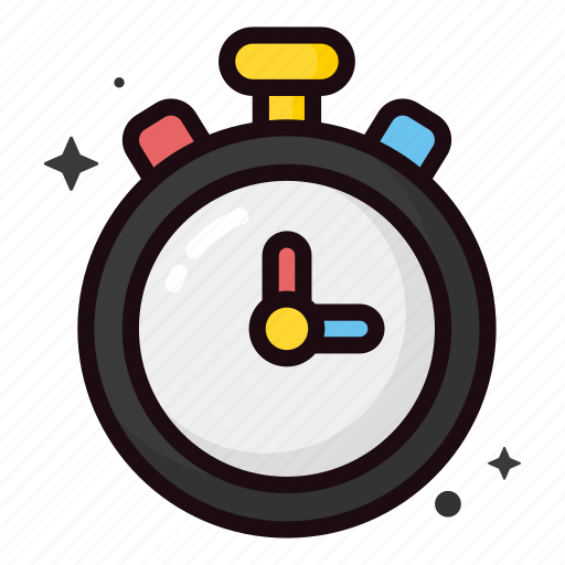 Stopwatch, timer, time, clock, deadline, watch, alarm icon - Download on Iconfinder