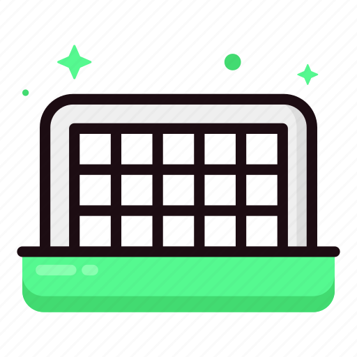 Goal post, goal, goal net, target, football, sport, soccer icon - Download on Iconfinder