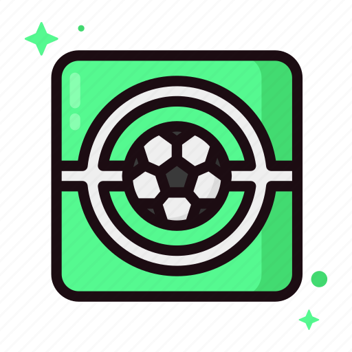 Kick off, ball, kick, field, sports, sport, soccer icon - Download on Iconfinder