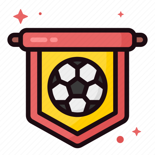 Banner, ball, sports, equipment, player, game, soccer icon - Download on Iconfinder