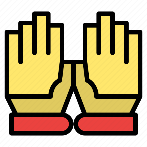 Gloves, wearing, cloth, soccer, football icon - Download on Iconfinder