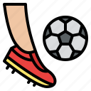 kick, leg, football, soccer, game, sport