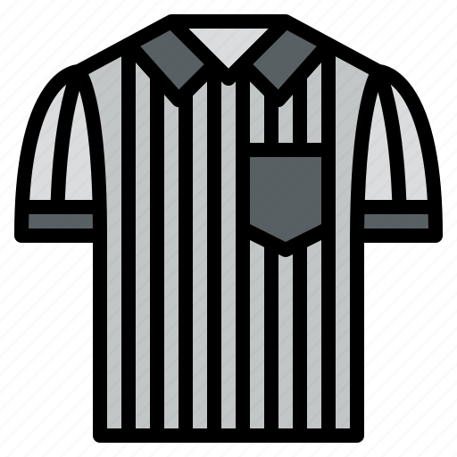 Referee, shirt, wearing, cloth, soccer, football icon - Download on Iconfinder