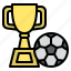 trophy, award, football, soccer, sport, team, league 