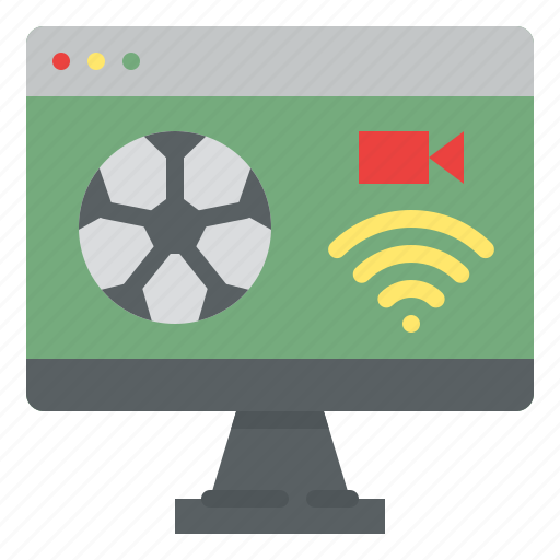Live, steaming, soccer, sport, match, competition icon - Download on Iconfinder
