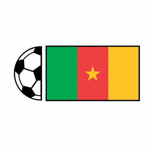 Ball, cameroon, country, flag, football, soccer icon - Download on Iconfinder