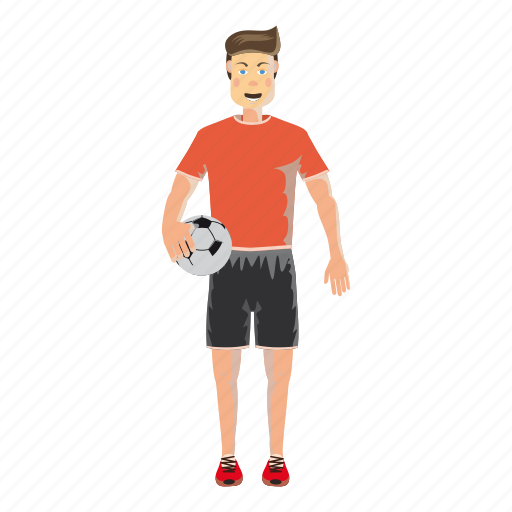 Cartoon, field, football, jersey, male, soccer, sport icon - Download on Iconfinder