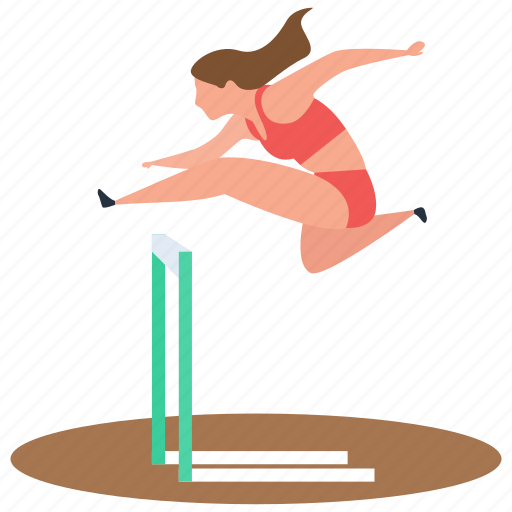 Athlete, games player, gymnastic lady, sportsperson, sportswoman, olympics illustration - Download on Iconfinder