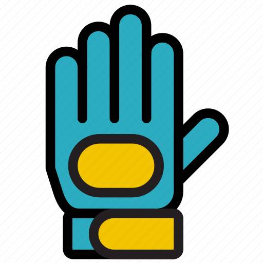 Football, glove, goalkeeper, player, soccer, sport icon - Download on Iconfinder