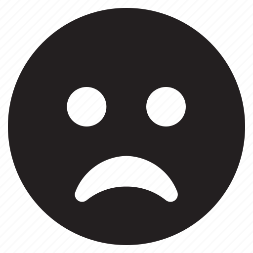 Emoticon, emotion, face, feeling, sad icon - Download on Iconfinder