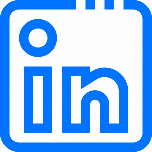 Communication, linkedin, sign, social, square icon - Download on Iconfinder