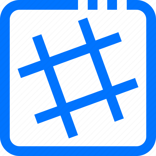 Communication, hashtag, sgin, sharp, slack, social, square icon - Download  on Iconfinder