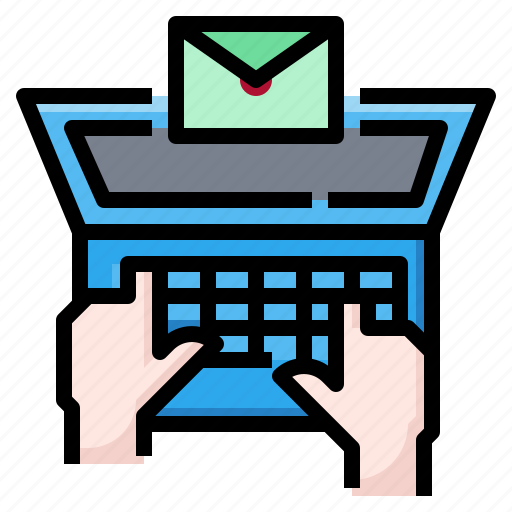 Email, home, internet, isolation, quarantine, self, work icon - Download on Iconfinder
