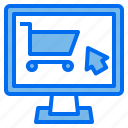 online, shopping, computer, screen