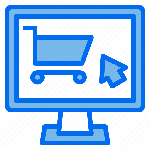 Online, shopping, computer, screen icon - Download on Iconfinder