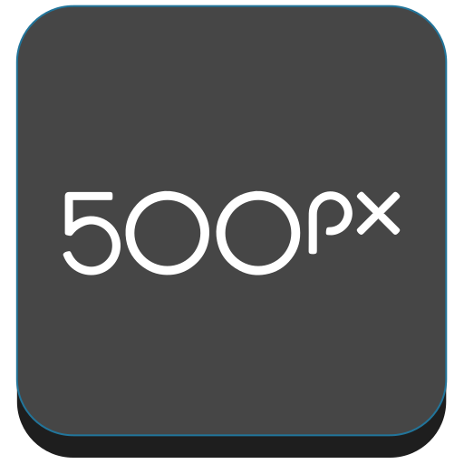 500px, marketplace, photography icon - Free download