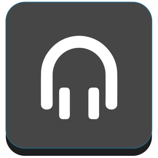 Headphone, music, network, plug dj, plugdj, stream icon - Free download