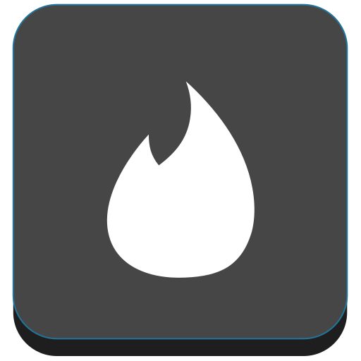 Fire, network, social, tinder icon - Free download
