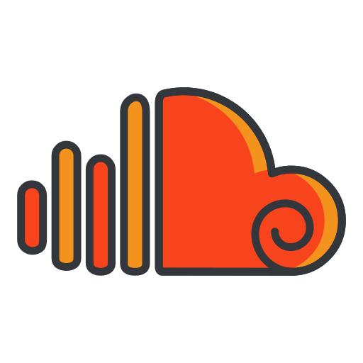 Audio, network, sound, soundcloud, social media, music icon - Free download