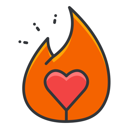 Ember, network, tinder, social media, connection, communication icon - Free download