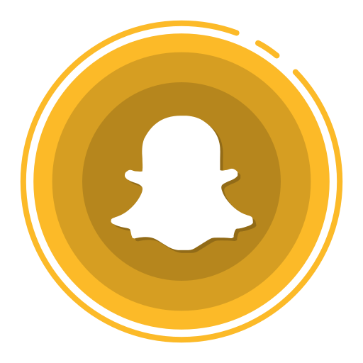 Snapchat, social media icons icon - Free download