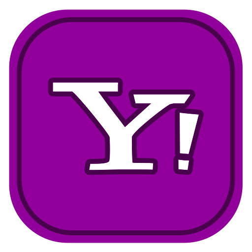 Mail, media, social, yahoo icon - Free download