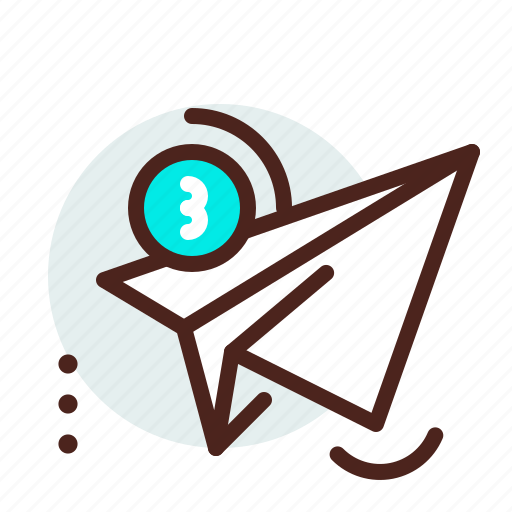 Arrow, email, notification, paper, plane, receive, send icon - Download on Iconfinder