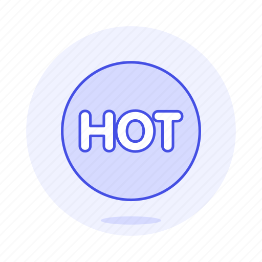 Circle, hot, media, sign, social, top, trending icon - Download on Iconfinder