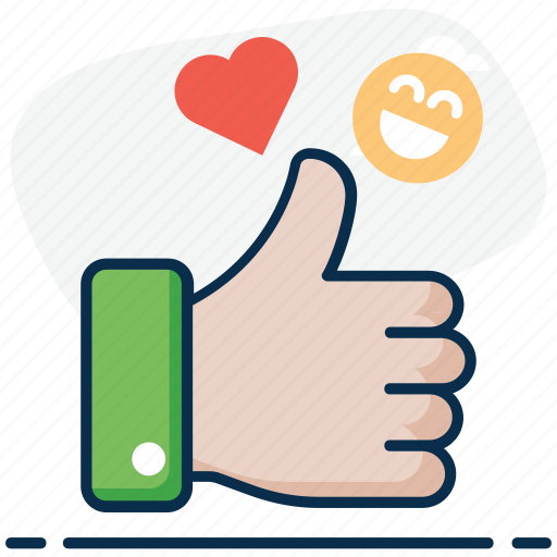 Media, response, social, social feedback, social like, social media, thumbs up icon - Download on Iconfinder
