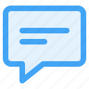 chat, comment, communication, message