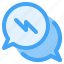 chat, communication, conversation, messenger 