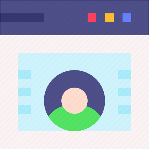 Browser, web, user, acount, profile icon - Download on Iconfinder