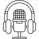 podcast, listening, broadcasting, talk, radio