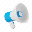 megaphone, advertisement, announcement 