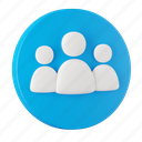 user, group, avatar 